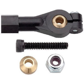 Dubro - E/Z Adjust Ball Links, 4 - 40 x 5/8 Long for 4 - 40 Rods with Hardware (2/pkg) - Hobby Recreation Products