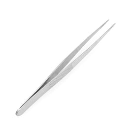 Enkay - 4 1/2" Straight Tweezers, Stainless Steel - Hobby Recreation Products