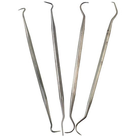 Enkay - 4pc Dental Pick Assortment, Carded - Hobby Recreation Products
