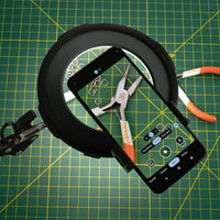 Enkay - Magnifying Ring Light & Phone Attachment Bundle - Hobby Recreation Products