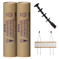 Estes Rockets - E12-8 Model Rocket Engines, (2pk)