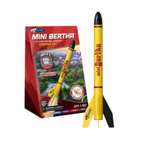 Estes Rockets - Mini POP Starter Set Display (Mini Alpha, Bertha, and Mini Max, A3-4T Engines)