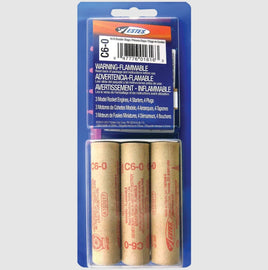 Estes Rockets - C6 - 0 Model Rocket Engines (3pk) - Hobby Recreation Products