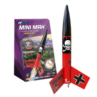 Estes Rockets - Estes Mini Der Red Max Launch Set - Hobby Recreation Products