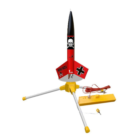Estes Rockets - Estes Mini Der Red Max Launch Set - Hobby Recreation Products