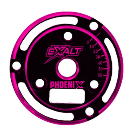 Exalt - Black Phoenix Endplate with Pink Chamfered Edges - Hobby Recreation Products