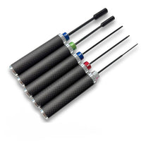 Exalt - Carbon Fiber Handled Tool Set (5pcs) - Hobby Recreation Products