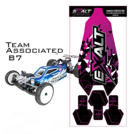 Exalt - Chassis Protector Skins, for AE B7 D/C - Hobby Recreation Products