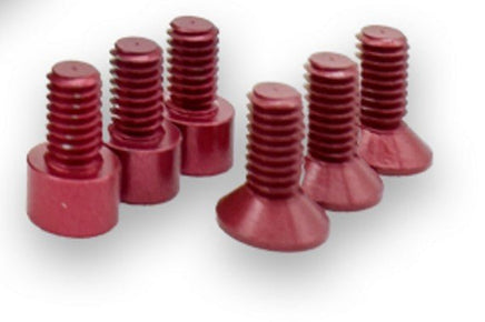 Exalt - Complete Spec Motor Red Aluminum Screw Kit - Hobby Recreation Products