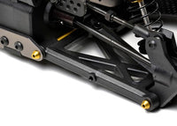 Exotek Racing - Kyosho Optima Mid Bolted Hinge Pins (4), Rear Arms, Steel with Nitride Coating