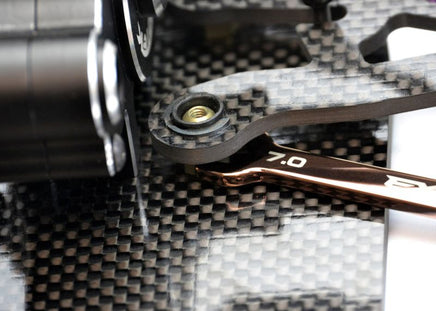 Exotek Racing - 5.5 / 7.0mm Nut Wrench, Polished Steel - Hobby Recreation Products