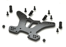 Exotek Racing - Carbon Fiber Shock Tower, Rear, for 4WD Slash/Rally - Hobby Recreation Products