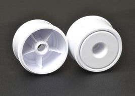 Exotek Racing - F1 1/10 Disk Wheels, Front, White, 1 Pair for Use with Exotek F1 Tires Only - Hobby Recreation Products