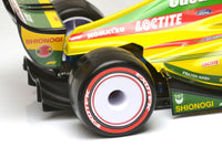 Exotek Racing - F1 1/10 Disk Wheels, Rear, White, 1 Pair for Use with Exotek F1 Tires Only - Hobby Recreation Products