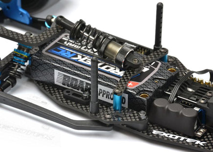 Exotek Racing - F1Ultra Carpet Inline Strap, CF - Hobby Recreation Products