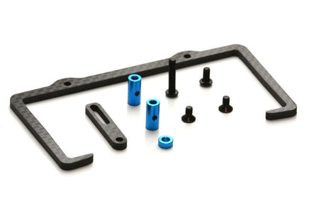 Exotek Racing - F1Ultra R5 Carbon Shorty Battery Tray - Hobby Recreation Products