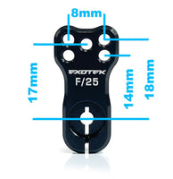 Exotek Racing - Heavy Duty Racing Servo Horn, 7072 F/25 - Hobby Recreation Products