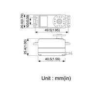 Futaba - S-A400 - S.Bus2 Coreless Digital Airplane Servo