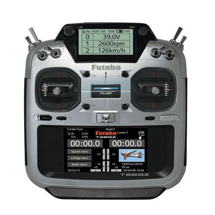 Futaba - 26SZ Transmitter - 26 - Channel Digital Proportional RC System, Air Version w/R7214SB Receiver - Hobby Recreation Products