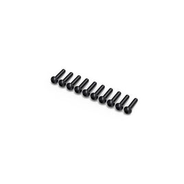 Gmade - 2.5x10mm Round Head Hex Wrench Bolt (10 screws) - Hobby Recreation Products