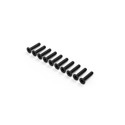 Gmade - 3x15mm Flat Head Hex Wrench Bolt (10 screws) - Hobby Recreation Products