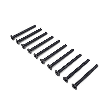 Gmade - 3x35mm Flat Head Hex Wrench Bolt (10 screws) - Hobby Recreation Products