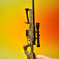 GoatGuns - 1/4 Scale Die Cast Sniper Rifle Model, Camo