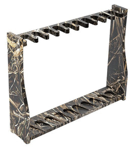 GoatGuns - 1/3 Scale Die Cast 10 Slot Gun Rack, Camo - Hobby Recreation Products