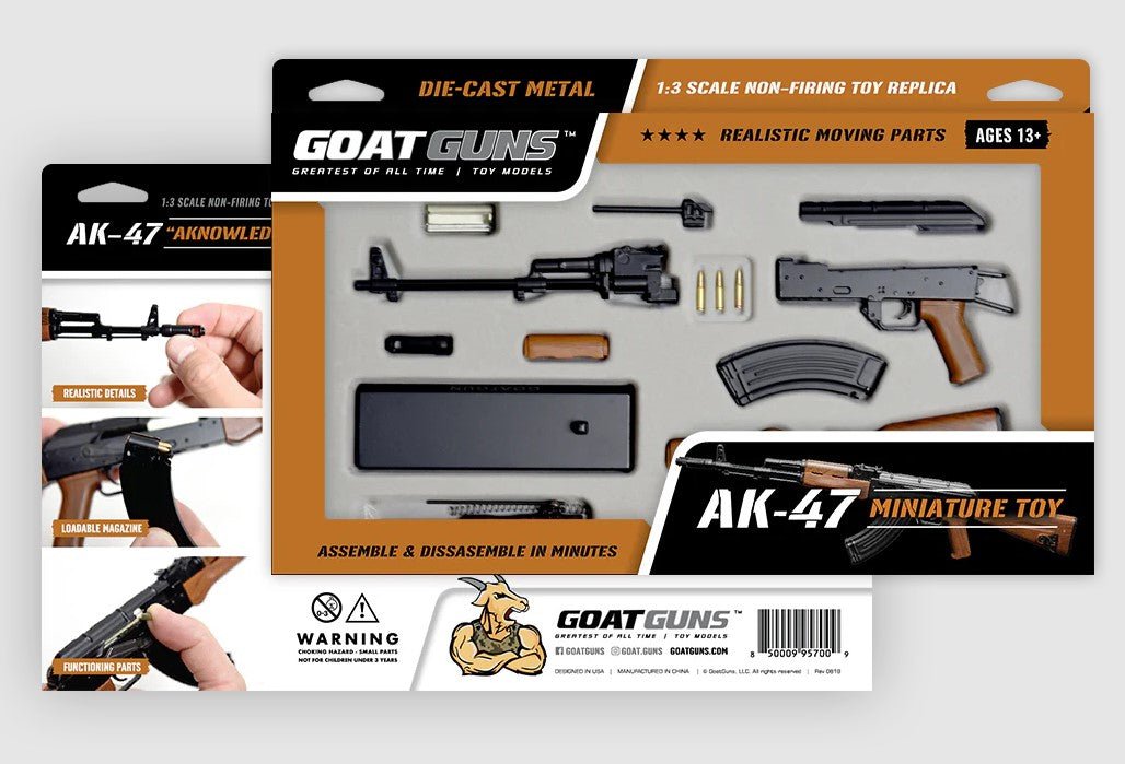 AK47 Model, Black| Hobby Recreation Products