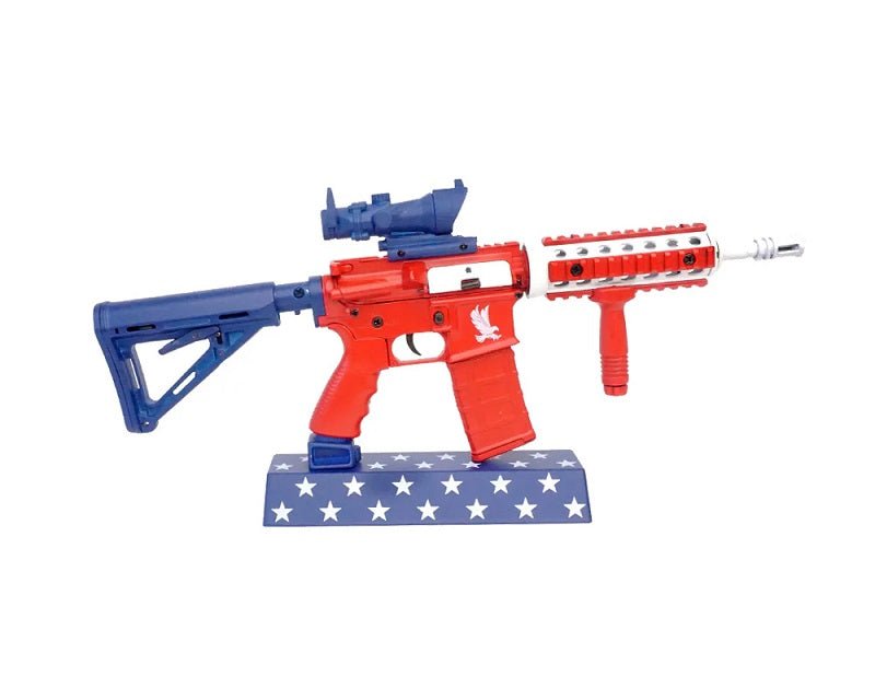 1/3 Scale Die Cast AR15 Desktop Model, USA| Hobby Recreation Products