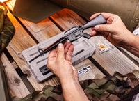GoatGuns - 1/3 Scale Die Cast M16A1 Vietnam Rifle Model, Black - Hobby Recreation Products