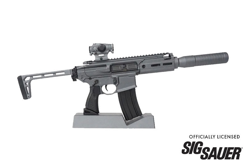 精巧1/3スケール　ミニチュア　SIG MCX グレーカラー Miniature SIG SAUER MCX® Model - Concrete Grey – GoatGun Models