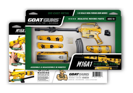 GoatGuns - 1/3 Scale Die Cast Special Edition M16A1 'Don't Tread on Me' Rifle - Hobby Recreation Products