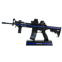 GoatGuns - Mini AR - 15 in Thin Blue Line SWAT Theme - Hobby Recreation Products