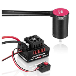 Hobbywing - COMBO QUICRUN 10BL120 G2+3660 SL G2; 3700KV - Hobby Recreation Products