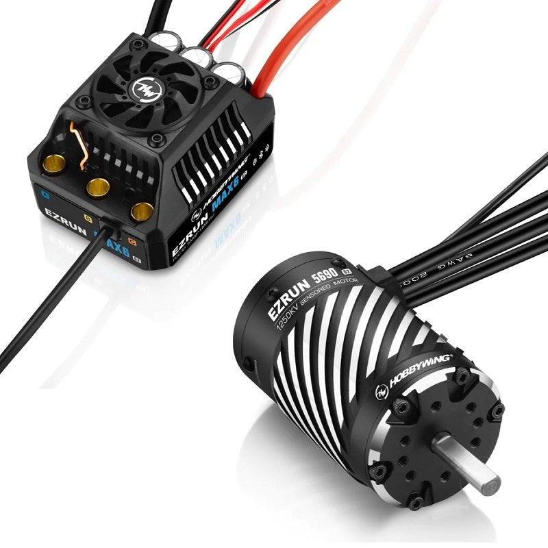 Ezrun MAX6 G2 5690SD 1250KV Motor Combo| Hobby Recreation Products
