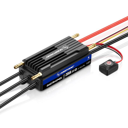 Hobbywing - Seaking 200A HV V4 ESC (5 - 14S) - Hobby Recreation Products