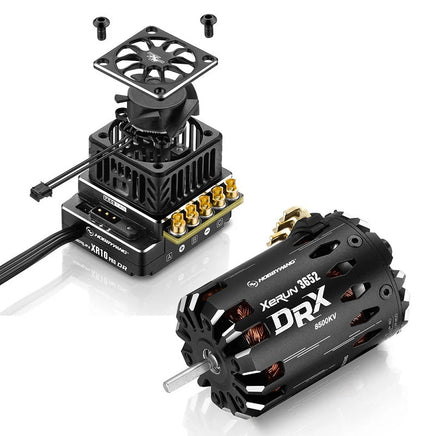 Hobbywing - XeRun XR10 ESC + DRX3652 8500KV Motor Combo - Hobby Recreation Products