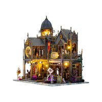 Hongda - Huoluo Magic Castle, Large Wooden DIY Dollhouse