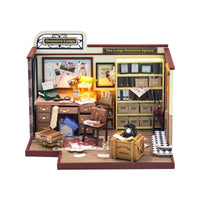 Hongda - Detective Lodge, Rocky Detective Agency, DIY Wooden Dollhouse - Hobby Recreation Products