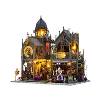 Hongda - Huoluo Magic Castle, Large Wooden DIY Dollhouse - Hobby Recreation Products