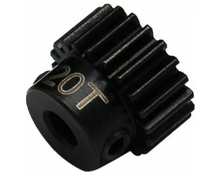 Hot Racing - 20T 0.5 Mod Hardened Steel Pinion Gear, 1/8 Bore - Hobby Recreation Products