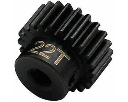 Hot Racing - 22T 0.5 Mod Hardened Steel Pinion Gear, 1/8 Bore - Hobby Recreation Products