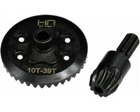Hot Racing - 39T/10T Helical Rear Gear Set, for Mini Maxx - Hobby Recreation Products