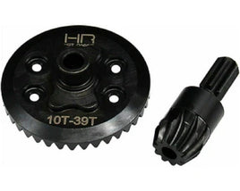 Hot Racing - 39T/10T Helical Rear Gear Set, for Mini Maxx - Hobby Recreation Products