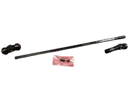 Hot Racing - Black Cut to Length Center Driveline with Scale U - Joints, 262mm - Hobby Recreation Products