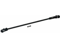Hot Racing - Black Cut to Length Center Driveline with Scale U - Joints, 262mm - Hobby Recreation Products