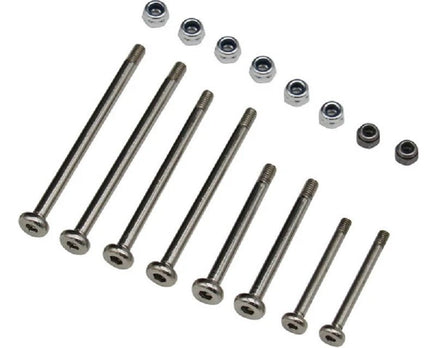 Hot Racing - Hardened Chrome Plated Steel Hinge - Pin, for Slash / Rustler - Hobby Recreation Products