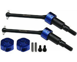 Hot Racing - HD Steel Narrow Rear CVD Axles Drive Shafts, for GROM - Hobby Recreation Products