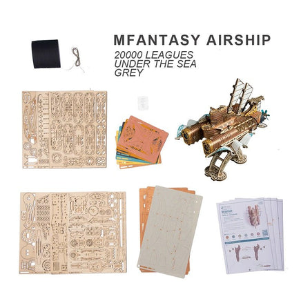 HowCat - 20,000 Leagues - MFantasy Airship - Copper - Hobby Recreation Products